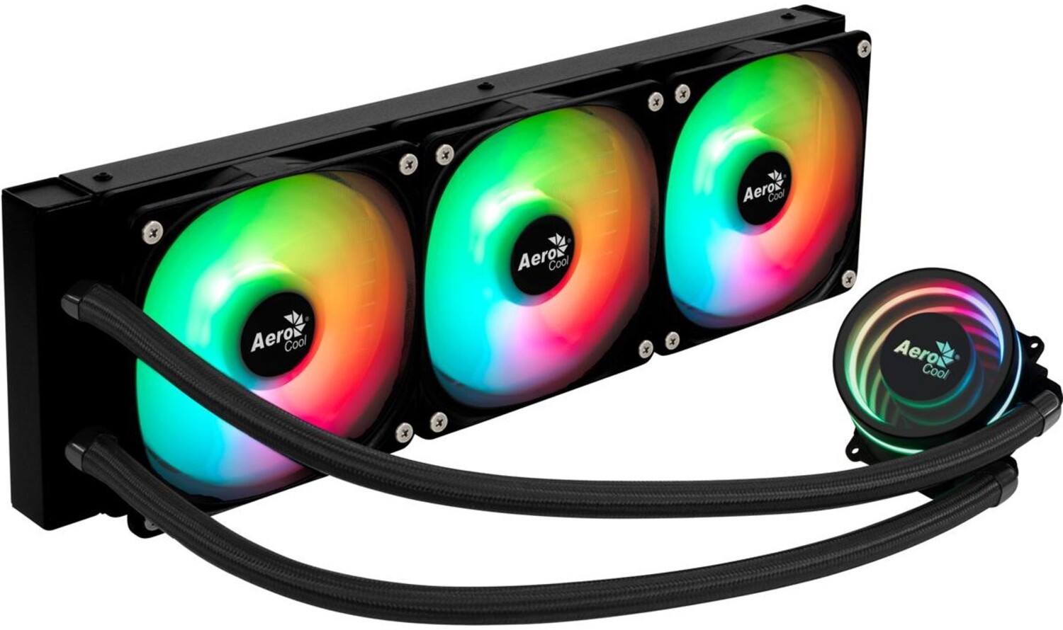Водяная система охлаждения AEROCOOL Oasis L360 Black (ACLA-OA36117.11) - Фото 1