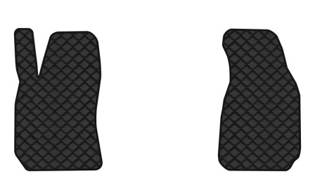 Коврики из экокожи в салон авто передние EVAtech для Superb (B5) Skoda 2001-2008 1 поколение Sedan EU (SK11449AV2BBLB) - Фото 1