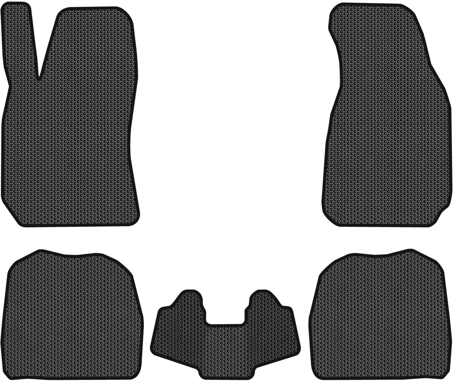 EVA килимки в салон авто EVAtech для Superb (B5) Skoda 2001-2008 1 покоління Sedan EU (SK11449CV5SBB) - Фото 1