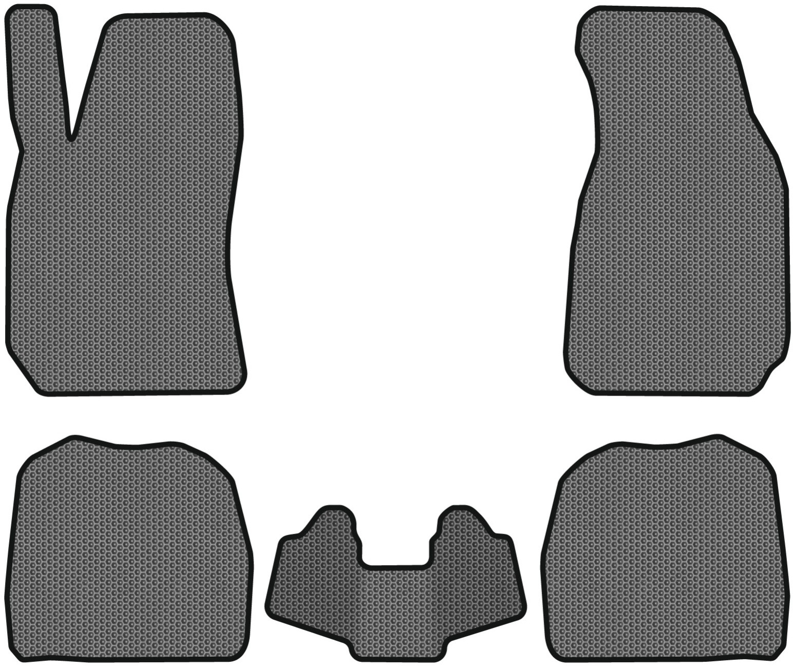 EVA килимки в салон авто EVAtech для Superb (B5) Skoda 2001-2008 1 покоління Sedan EU (SK11449CV5SGB) - Фото 1