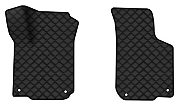 Коврики из экокожи в салон авто передние EVAtech для Octavia A4 Tour Skoda 1996-2010 1 поколение Combi EU (SK11546AE2AV4BBB) - Фото 1