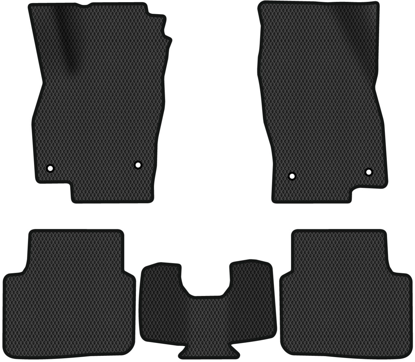 EVA килимки в салон авто EVAtech для Scala Skoda 2018 1 покоління Htb EU (SK12029CD5AV4RBB) - Фото 1