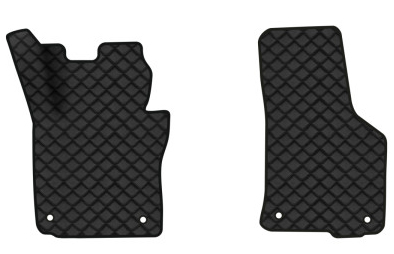 Коврики из экокожи в салон авто передние EVAtech для Octavia A5 (MT, 8 clips) Skoda 2004-2013 2 поколение Combi EU (SK12149AE2AV4BBB) - Фото 1