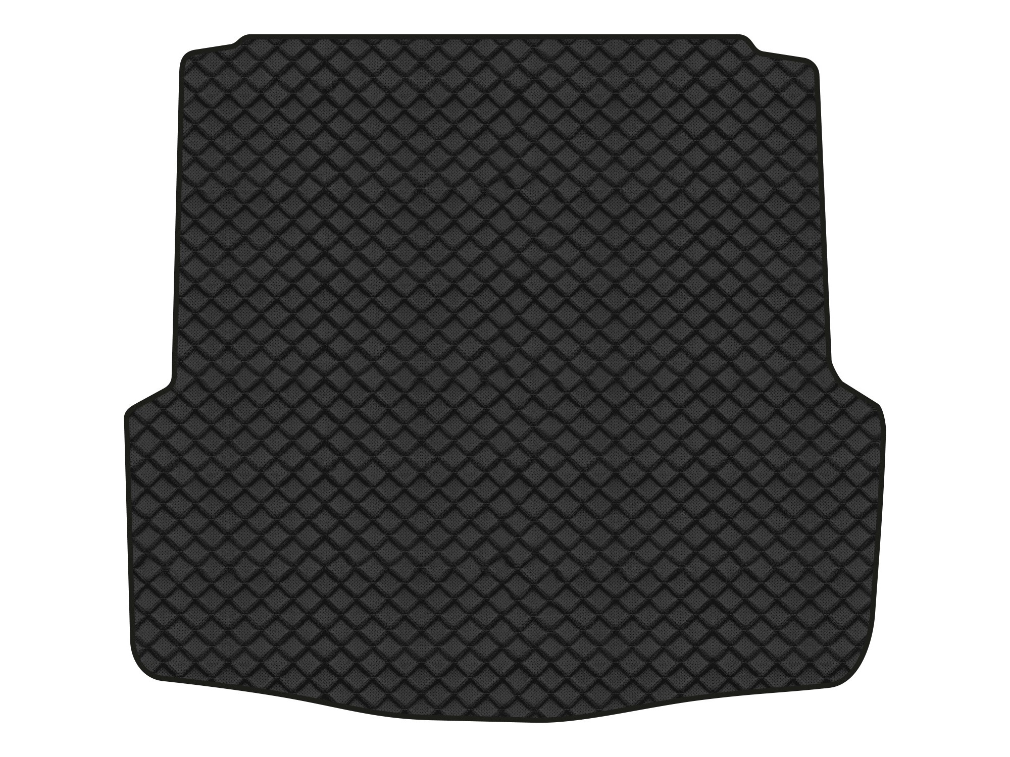 Коврики из экокожи в багажник авто EVAtech ECO для Octavia A5 (AT, 8 clips) Skoda 2004-2013 2 поколение Combi EU (SK12151BA1BBB) - Фото 1