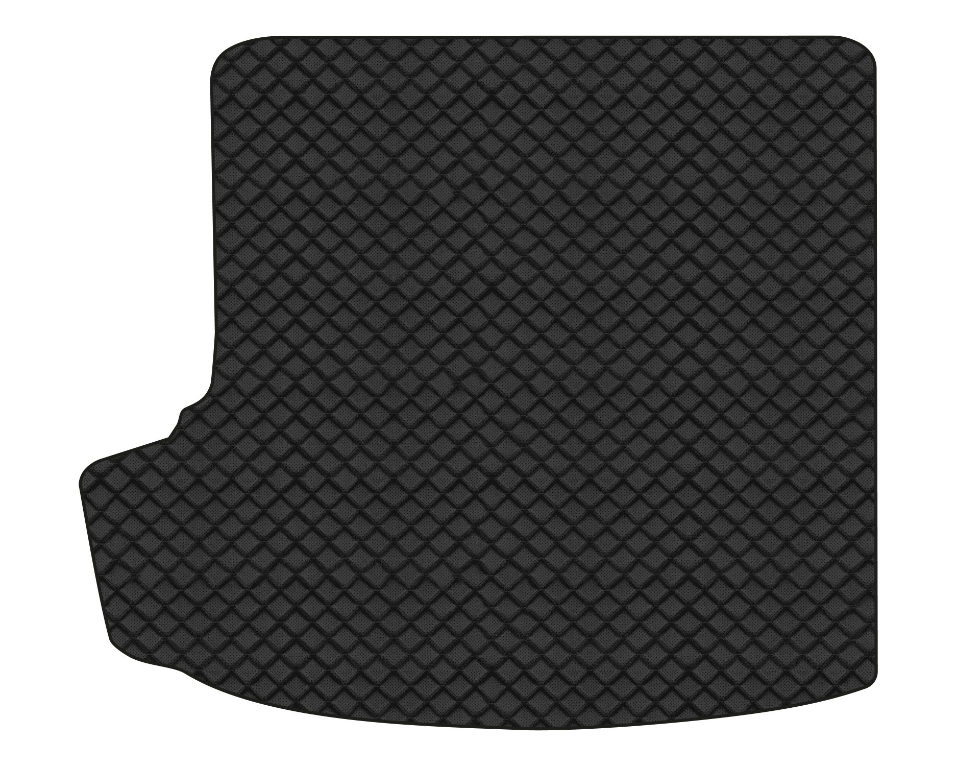 Коврики из экокожи в багажник авто EVAtech ECO для Octavia A5 (AT, 4 clips) Skoda 2004-2013 2 поколение Liftback EU (SK12157BD1BBB) - Фото 1