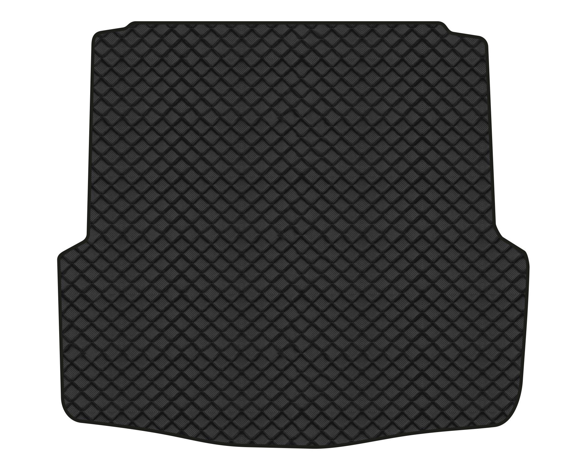Коврики из экокожи в багажник авто EVAtech ECO для Octavia A5 (AT, 8 clips) Skoda 2004-2013 2 поколение Combi EU (SK12160BA1BBB) - Фото 1