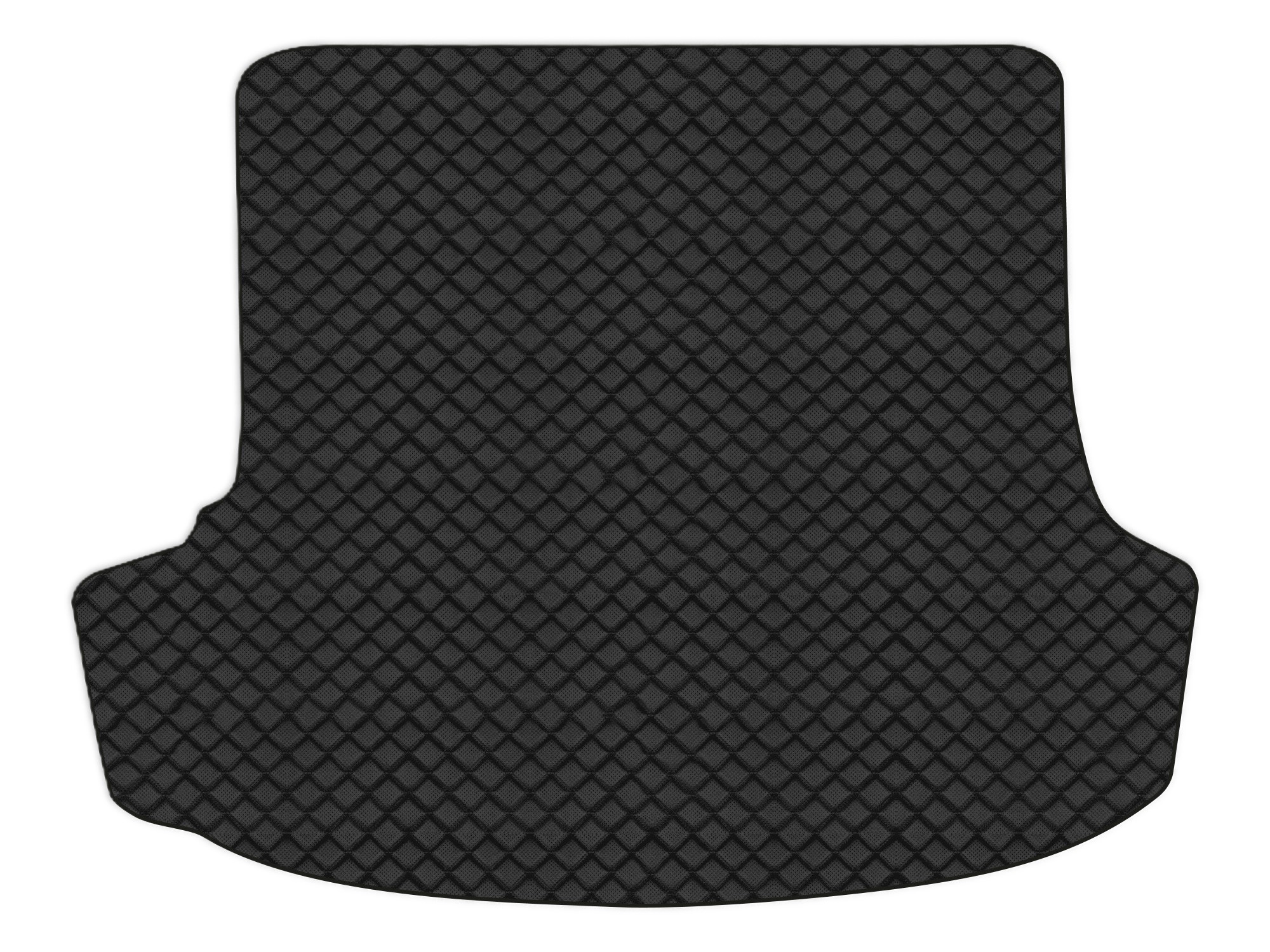 Коврики из экокожи в багажник авто EVAtech ECO для Octavia A5 (AT, 8 clips) Skoda 2004-2013 2 поколение Liftback EU (SK12161B1BBB) - Фото 1