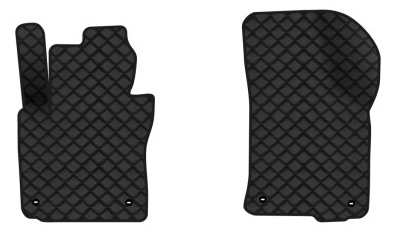 Килимки з екошкіри в салон авто передні EVAtech для Octavia A5 (MT, 4 clips) Skoda 2004-2013 2 покоління Combi EU (SK12162A2TL4BBB) - Фото 1