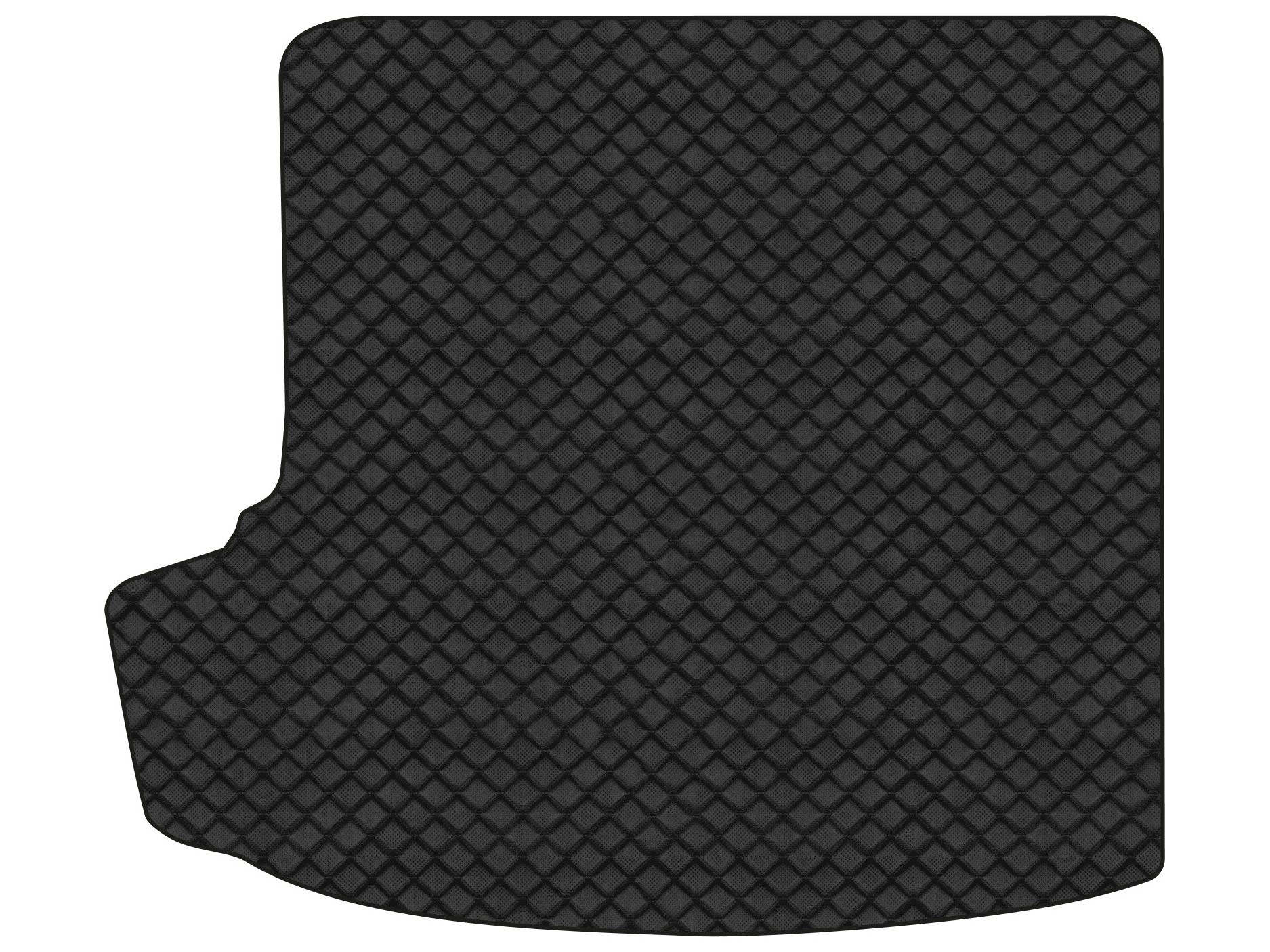 Коврики из экокожи в багажник авто EVAtech ECO для Octavia A5 (AT, 4 clips) Skoda 2004-2013 2 поколение Liftback EU (SK12165BD1BBB) - Фото 1
