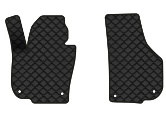 Килимки з екошкіри в салон авто передні EVAtech для Superb (B6) Skoda 2008-2015 2 покоління Combi EU (SK31130AV2AV4BBB) - Фото 1