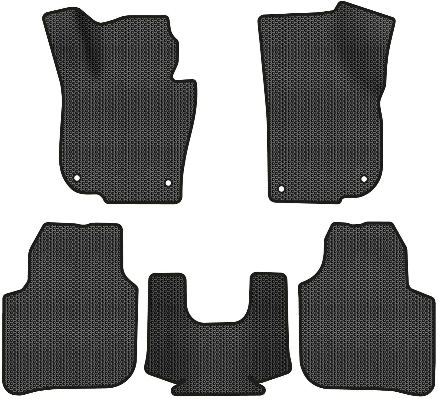 EVA килимки в салон авто EVAtech для Superb (B6) Skoda 2008-2015 2 покоління Combi EU (SK31130CD5AV4SBB) - Фото 1