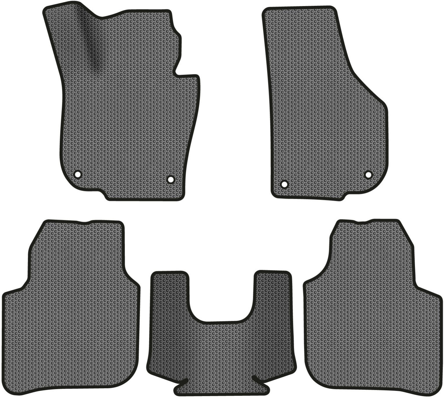 EVA килимки в салон авто EVAtech для Superb (B6) Skoda 2008-2015 2 покоління Combi EU (SK31130CE5AV4SGB) - Фото 1