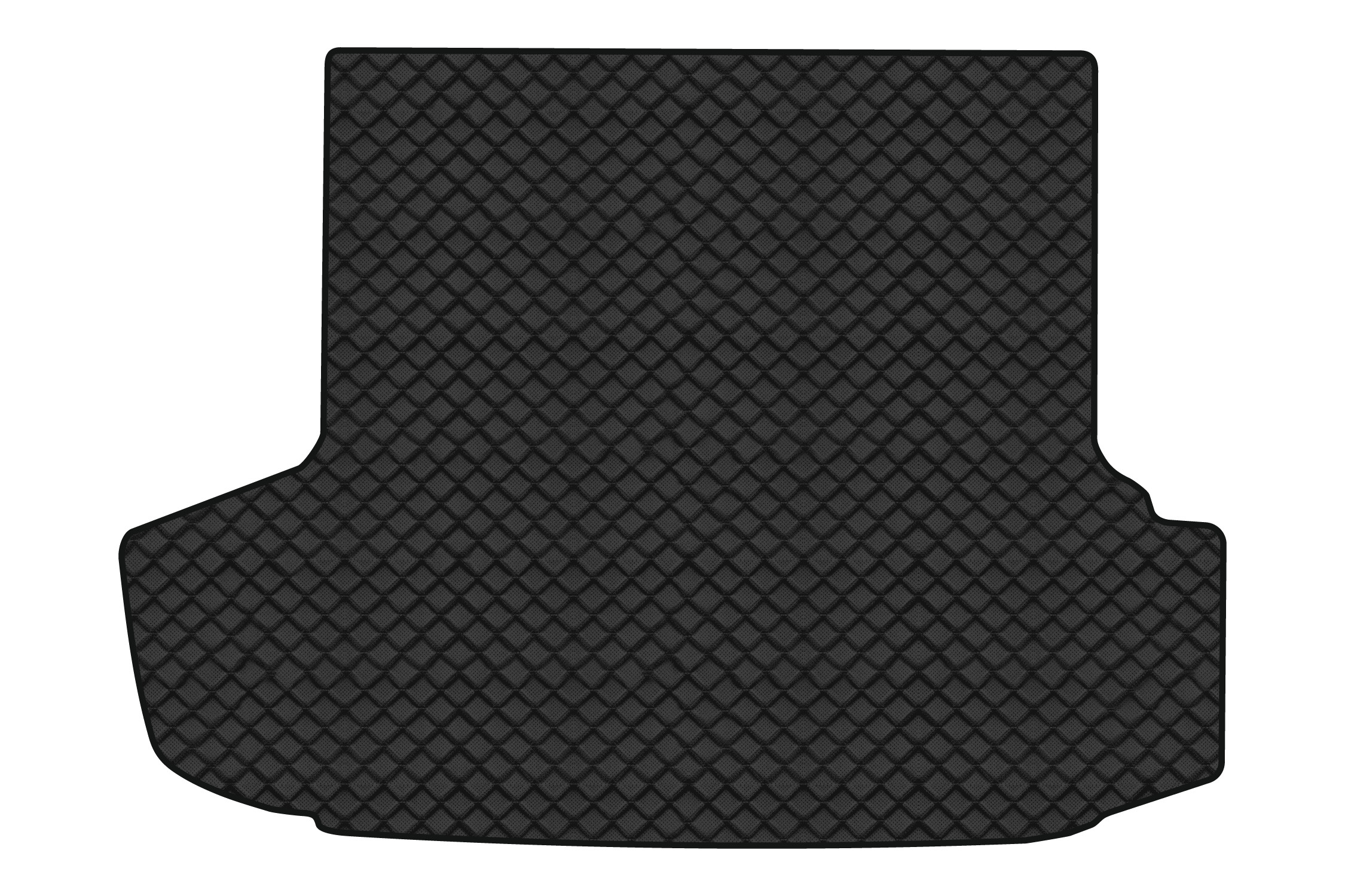 Коврики из экокожи в багажник авто EVAtech ECO для Octavia A7 (Subwoofer Canton) AT Skoda 2013-2020 3 поколение Combi EU (SK32062B1BBB) - Фото 1