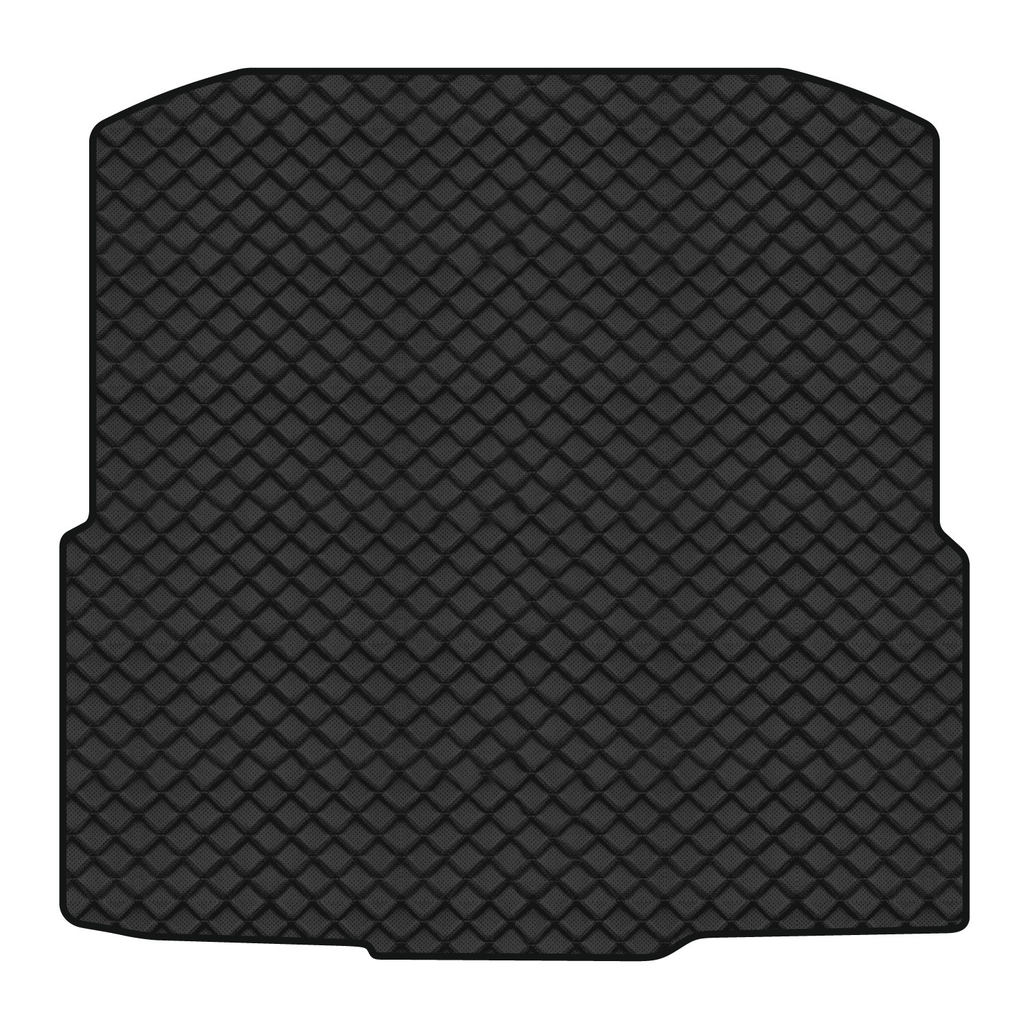 Коврики из экокожи в багажник авто EVAtech ECO для Octavia A7 (Subwoofer Canton) AT Skoda 2013-2020 3 поколение Combi EU (SK32062BD1BBB) - Фото 1
