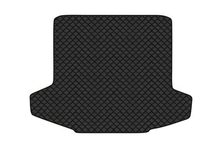 Килимок з екошкіри в багажник авто EVAtech для Rapid Skoda 2012 1 покоління Liftback EU (SK3219BO1BBB) - Фото 1