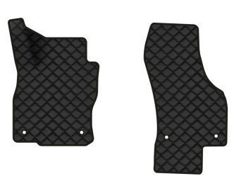 Килимки з екошкіри в салон авто передні EVAtech для Superb (B8) Skoda 2015-2024 3 покоління Liftback EU (SK3279ARH2AV4BBB) - Фото 1