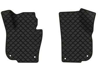 Килимки з екошкіри в салон авто передні EVAtech для Superb (B6) Skoda 2008-2015 2 покоління Sedan EU (SK34430AD2TL4BBB) - Фото 1