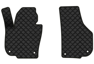 Килимки з екошкіри в салон авто передні EVAtech для Superb (B6) Skoda 2008-2015 2 покоління Sedan EU (SK34430AV2TL4BBB) - Фото 1