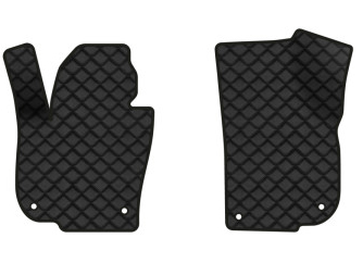 Килимки з екошкіри в салон авто передні EVAtech для Superb (B6) Skoda 2008-2015 2 покоління Combi EU (SK34431A2TL4BBB) - Фото 1