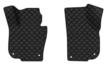 Килимки з екошкіри в салон авто передні EVAtech для Superb (B6) Skoda 2008-2015 2 покоління Combi EU (SK34431AD2TL4BBB) - Фото 1