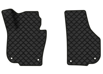 Килимки з екошкіри в салон авто передні EVAtech для Superb (B6) Skoda 2008-2015 2 покоління Combi EU (SK34431AE2TL4BBB) - Фото 1