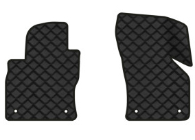 Килимки з екошкіри в салон авто передні EVAtech для Octavia A7 AT Skoda 2013-2020 3 покоління Combi EU (SK3637AO2AV4BBB) - Фото 1