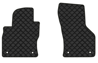 Килимки з екошкіри в салон авто передні EVAtech для Octavia A7 AT Skoda 2013-2020 3 покоління Combi EU (SK3637AS2AV4BBB) - Фото 1