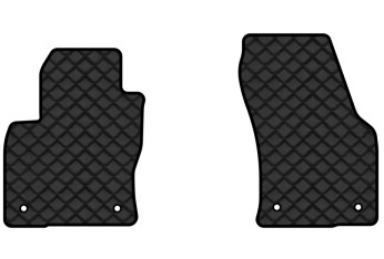 Коврики из экокожи в салон авто передние EVAtech для Kodiaq Restyling 5 seats Skoda 2021-2024 1 поколение SUV EU (SK43100AG2AV4BBLB) - Фото 1