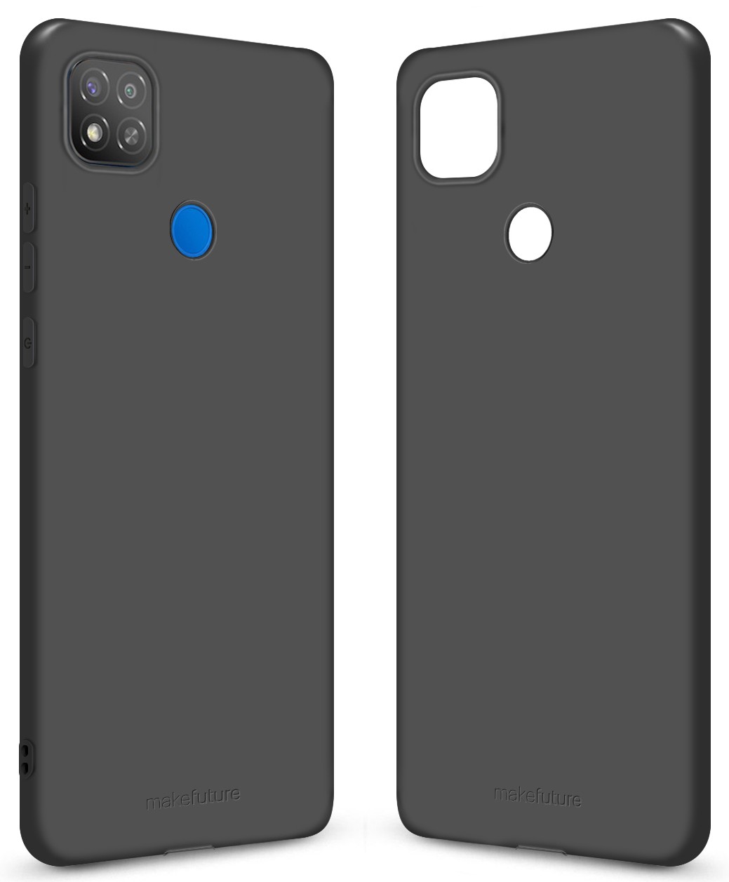 Чехол для смартфона MakeFuture Skin Matte TPU Black Xiaomi Redmi 9C (MCS-XR9CBK) - Фото 1