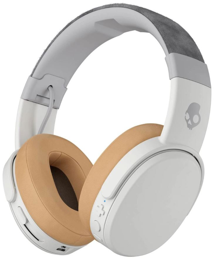 Наушники полноразмерные беспроводные Skullcandy Crusher BT Gray/Tan (S6CRW-K590) - Фото 1