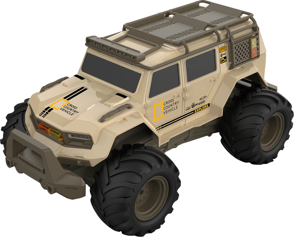 Радиоуправляемая машинка KS Drive AMPHIBIOUS 4WD (свет, звук) (SL-8018ARH) - Фото 1