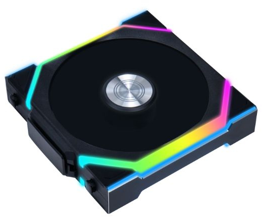 Корпусный вентилятор Lian Li Uni Fan SL WIRELESS 120-1 Black (G99.12SL1W1B.00) - Фото 1