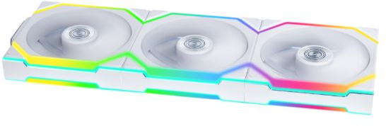 Корпусный вентилятор Lian Li Uni Fan SL WIRELESS 120-3 White (G99.12SL1W3W.00) - Фото 1