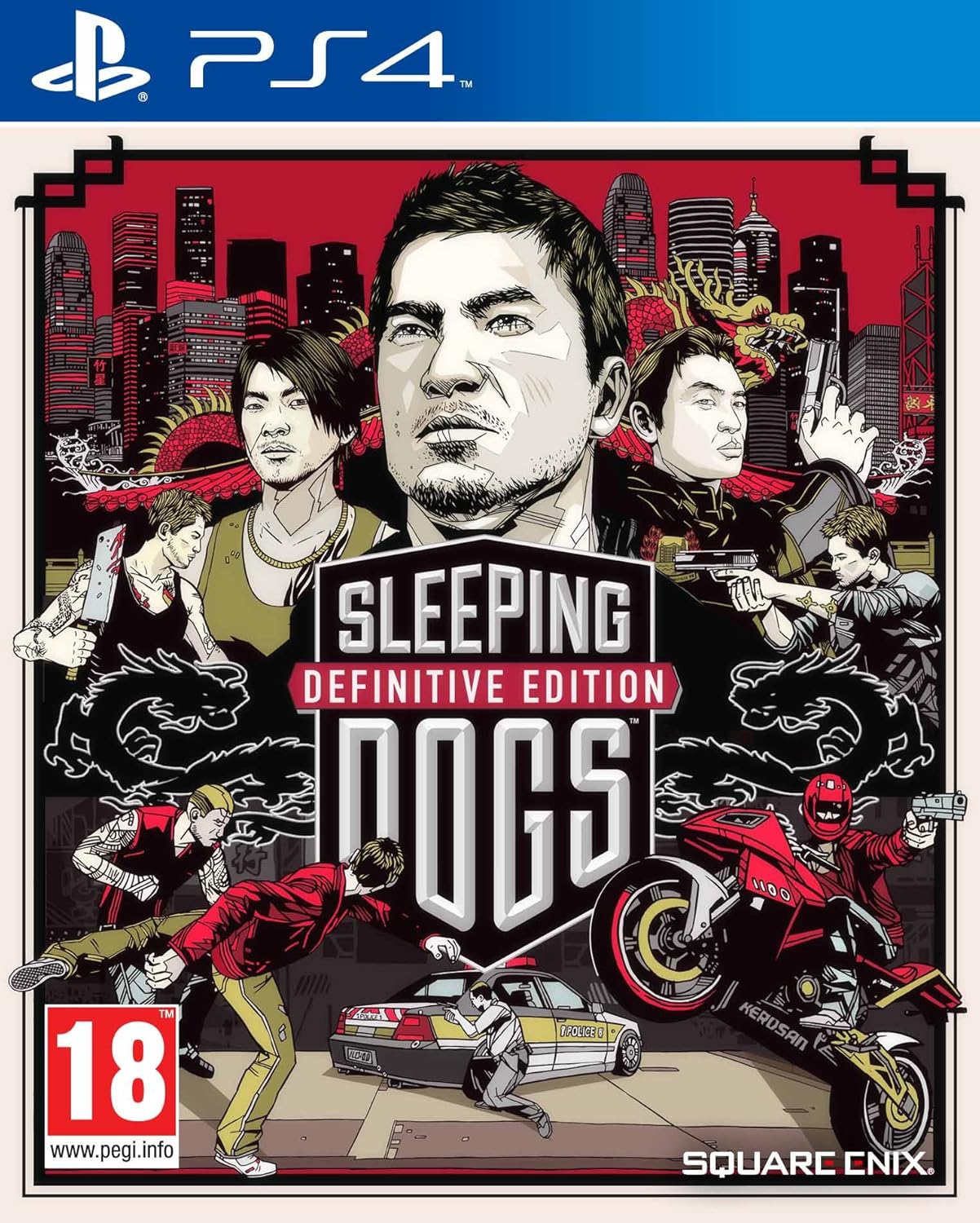Игровой диск PS4 Sleeping Dogs™ Definitive Edition - Фото 1