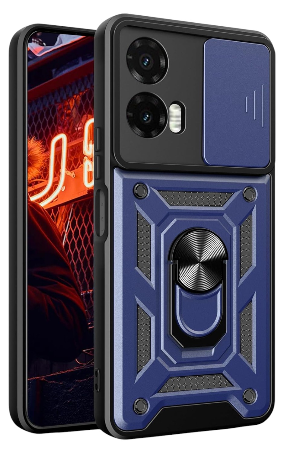 Чехол для смартфона BeCover Military for Motorola Moto G35 Blue (713090) - Фото 1