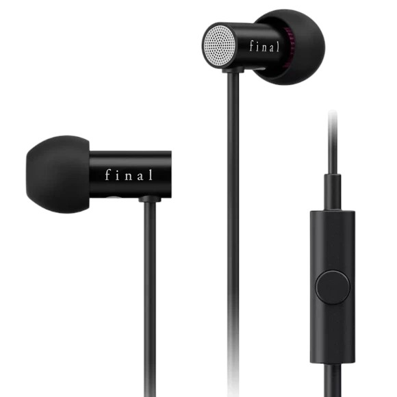 Наушники вкладыши проводные Final Audio E2000C Black - Фото 1