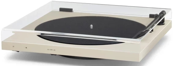 Виниловый проигрыватель Tone Factory Turntable Dune Grey (with dust cover) - Фото 1