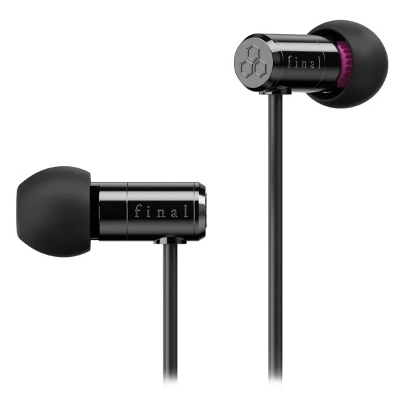 Наушники вкладыши проводные Final Audio E500 Black - Фото 1