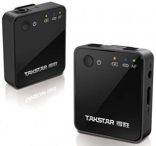 Микрофон для видеокамеры Takstar V1 Single Wireless Lavalier Video Microphone - Фото 1