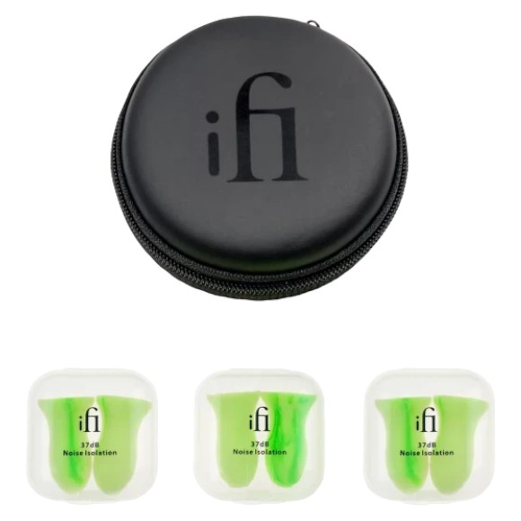 Амбушюр для наушников iFi iPouch with Earplugs (3 pairs) - Фото 1