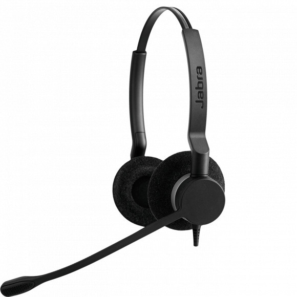 Гарнітура дротова Jabra Biz 2300 Duo, USB, MS Black (2399-823-109) - Фото 1