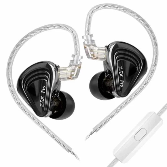 Наушники вкладыши проводные Knowledge Zenith ZSX PRO Black Mic