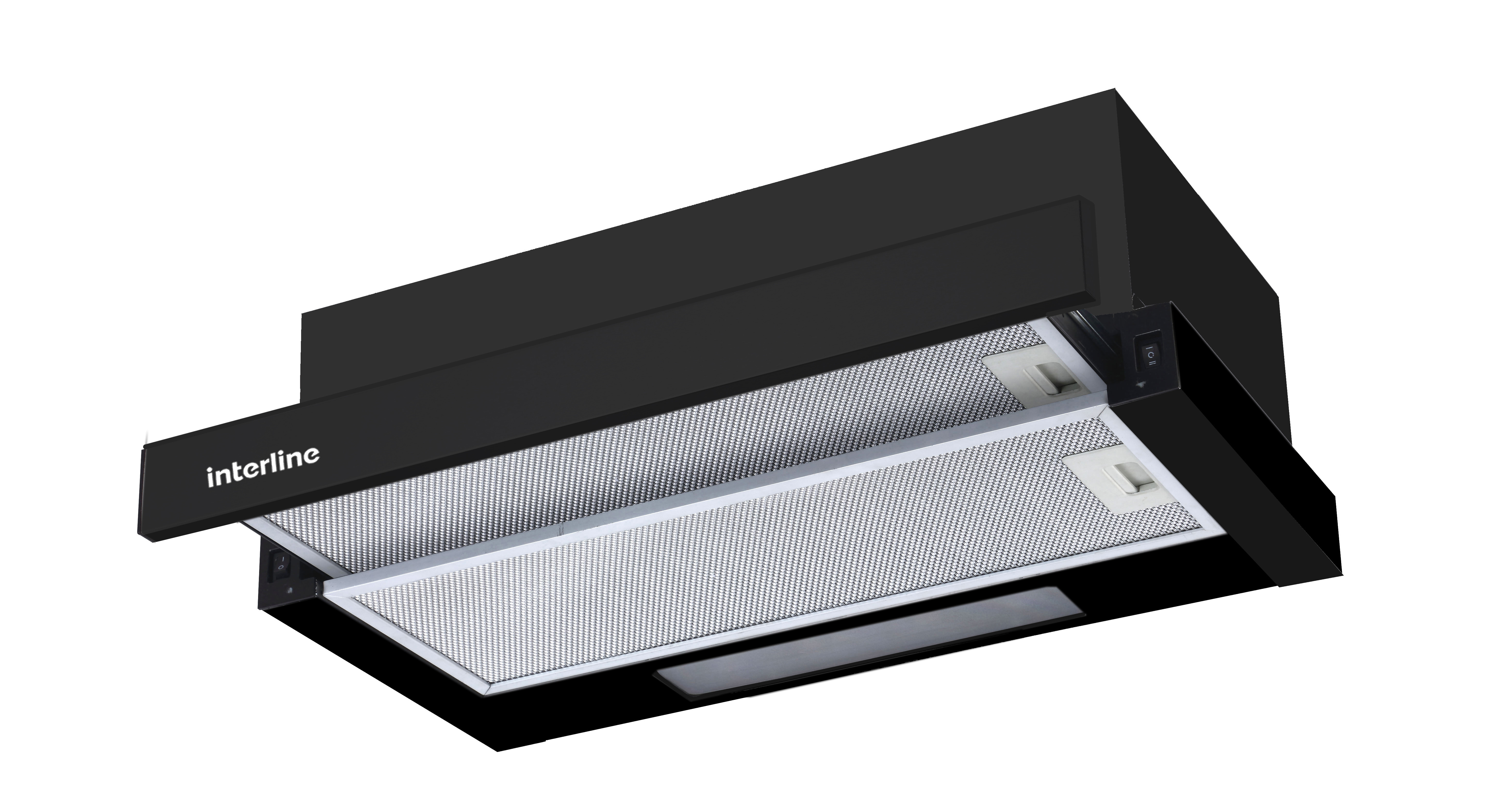 Вытяжка встраиваемая Interline SLIM BL A/60/2/T - Фото 1