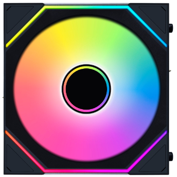 Корпусный вентилятор Lian Li Uni Fan SL-INF WIRELESS 120-1 Black (G99.12SLIN1W1B.00) - Фото 1