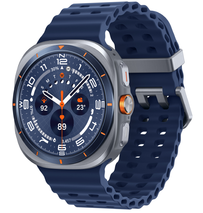 Смарт-часы Samsung Galaxy Watch Ultra 2025 Titanium Blue (SM-L705FZB2SEK) - Фото 1