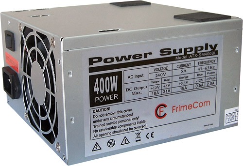 Блок живлення для ПК FrimeCom SM400BL 400W (SM400BL120) - Фото 1