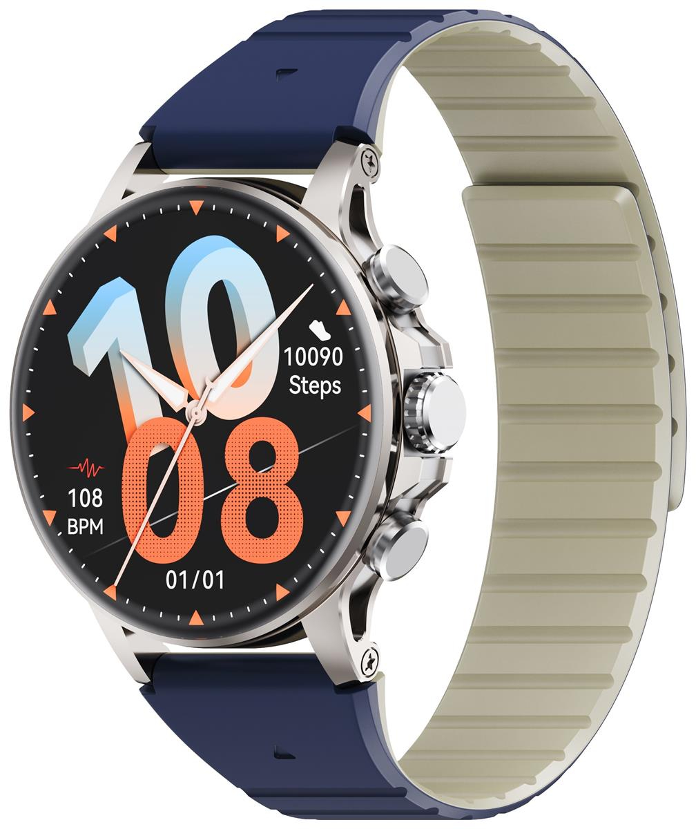 Смарт-часы iMiki Holo Ultra Silver Magnetic Strap - Фото 1