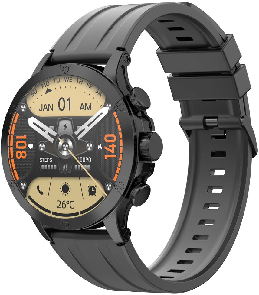 Смарт-часы iMiki XPLORER Pro Black Silicone strap - Фото 1