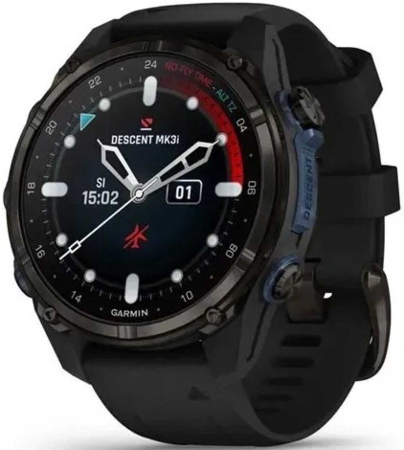 Смарт-годинник Garmin Descent Mk3i 43mm Carbon Grey (010-02753-11) - Фото 1