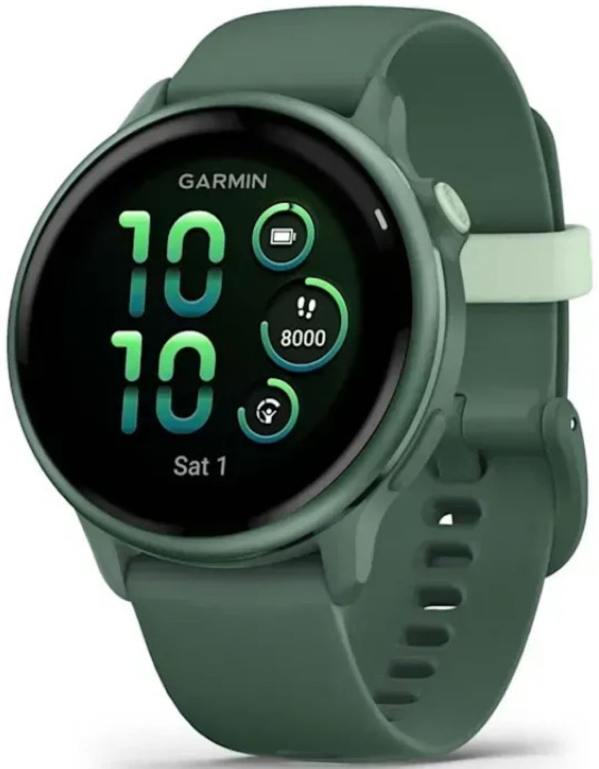 Смарт-часы Garmin vivoactive 6, Jasper Green/J. Green Metallic (010-02985-02) - Фото 1